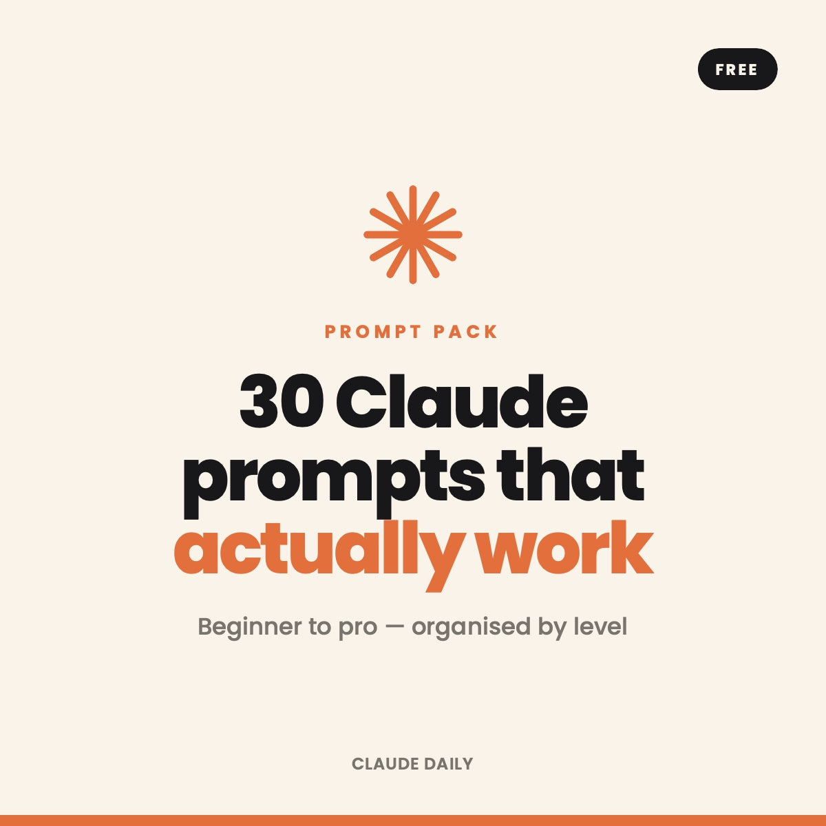30 Claude Prompts That Actually Work