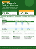Easy Monthly Budget Planner